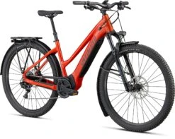 Specialized Turbo Tero 4.0 Step-Through EQ -Trek-myymälä 95122 63 TERO 40 ST EQ NB REDWD BLK FDSQ