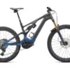 Specialized S-Works Turbo Levo (2022) -Trek-myymälä 95221 05 LEVO SW CARBON BLUGSTPRL BLK LTSIL HERO 1