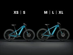 Trek Powerfly 4 Gen 3 500Wh (2023) -Trek-myymälä MTB standover 4x3 PFM